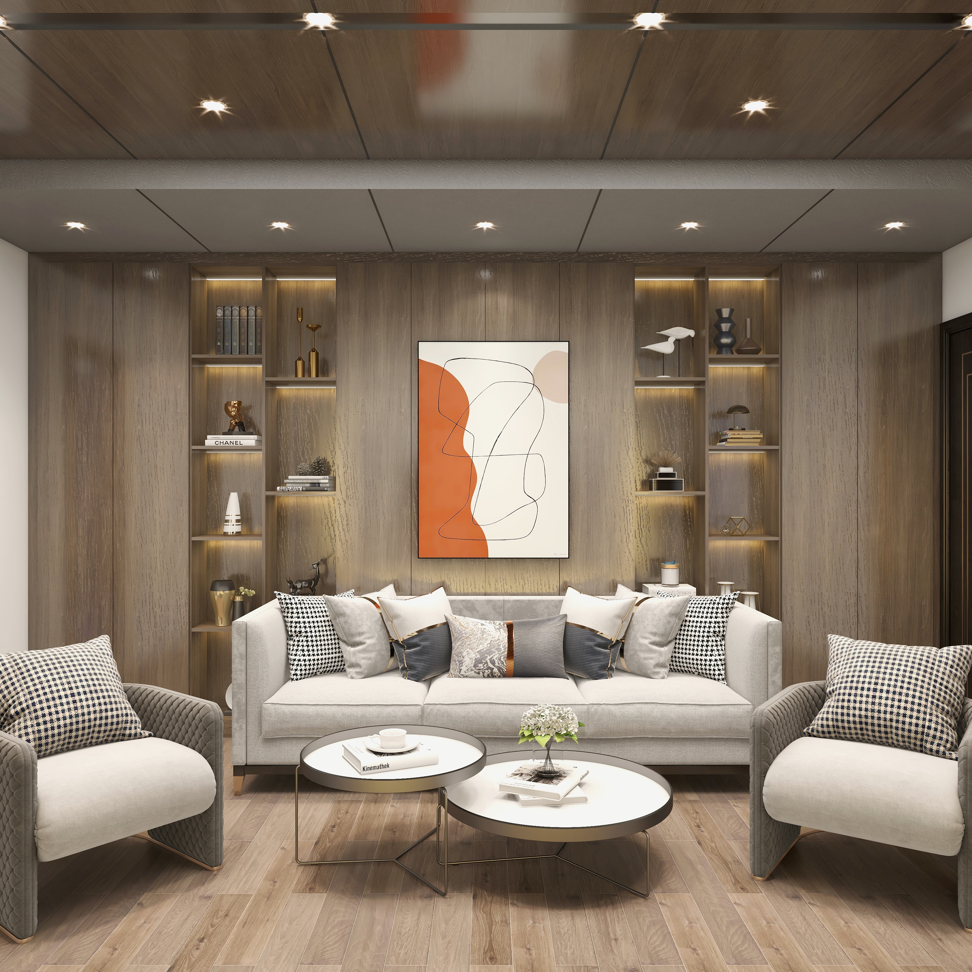 归境设计-《静谧》现代轻奢酒店套房-装修设计方案