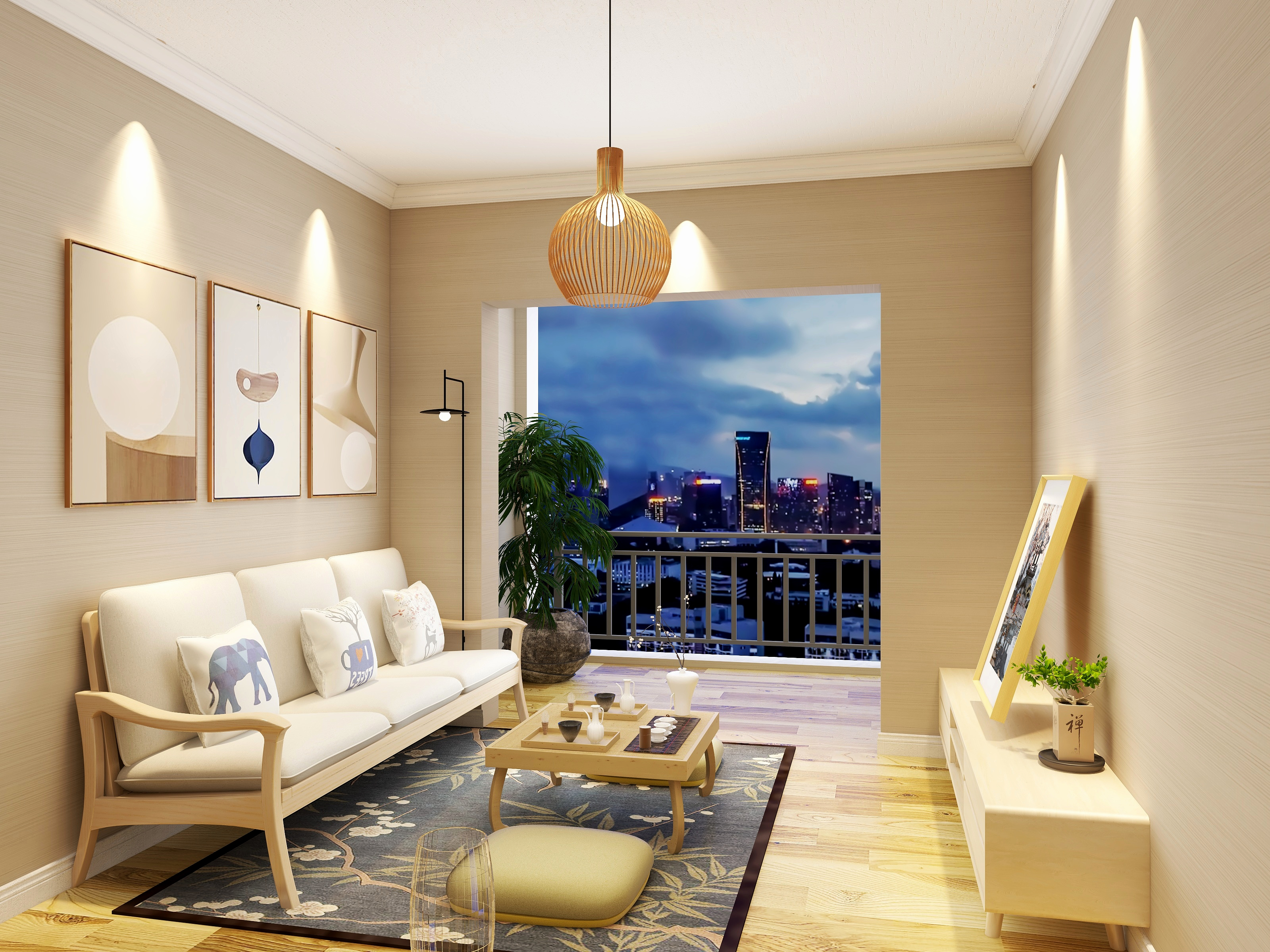 半城烟沙fRXK-竹源居日式-装修设计方案