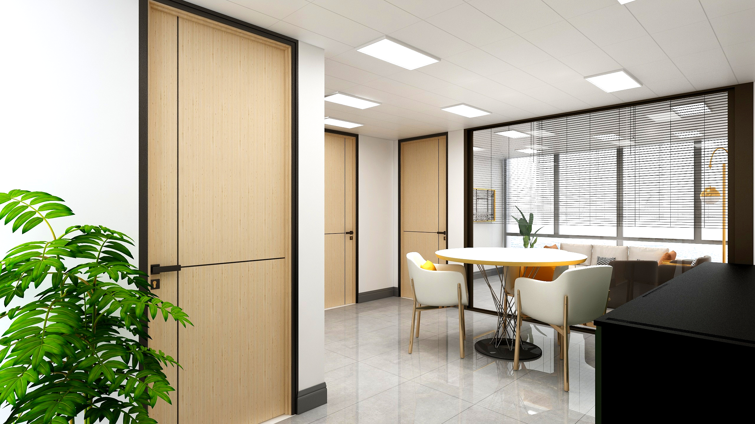 丁设计dw0268-办公室007-副本-装修设计方案