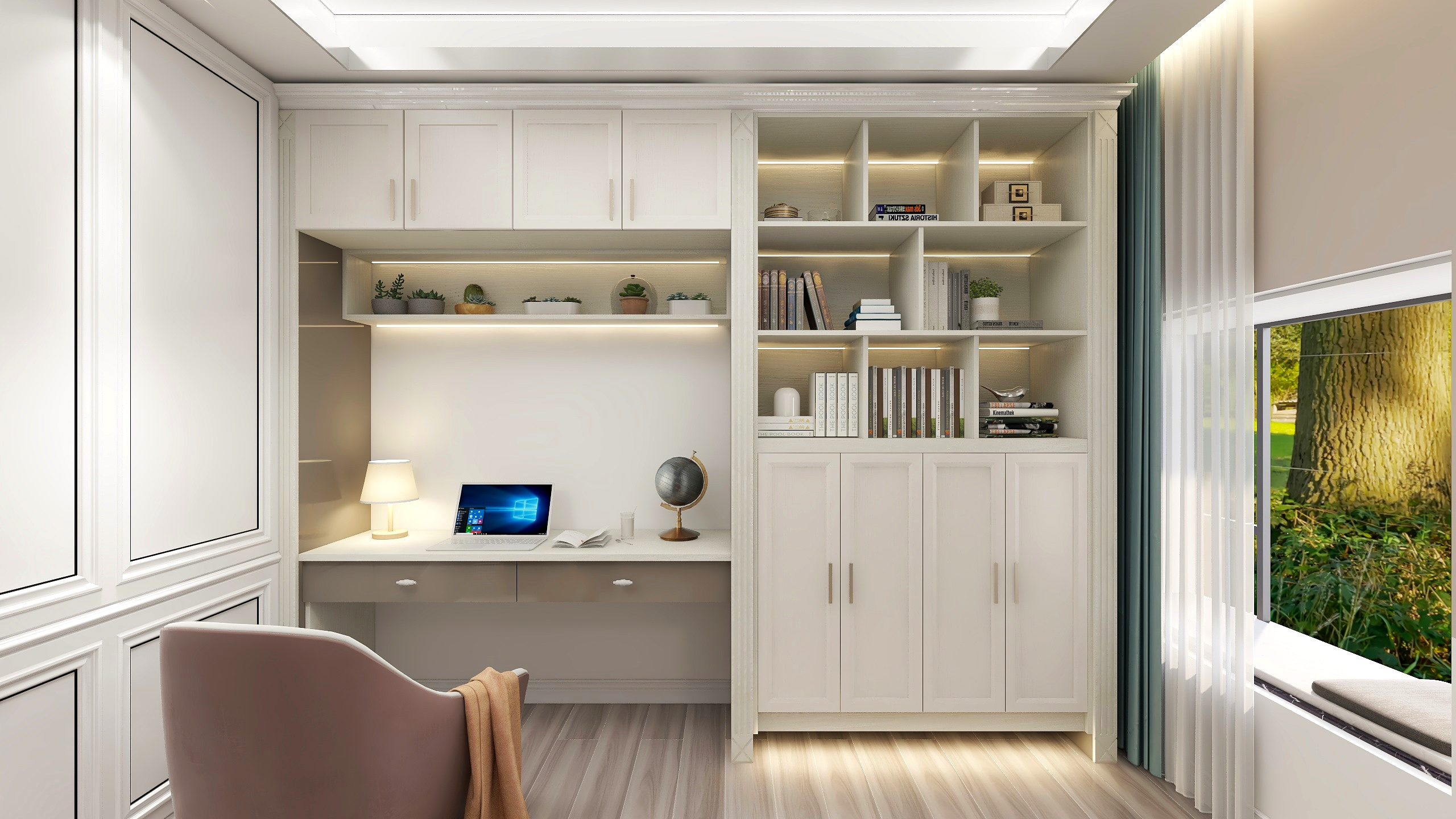 徐政杰-《springtime》简欧装修效果图