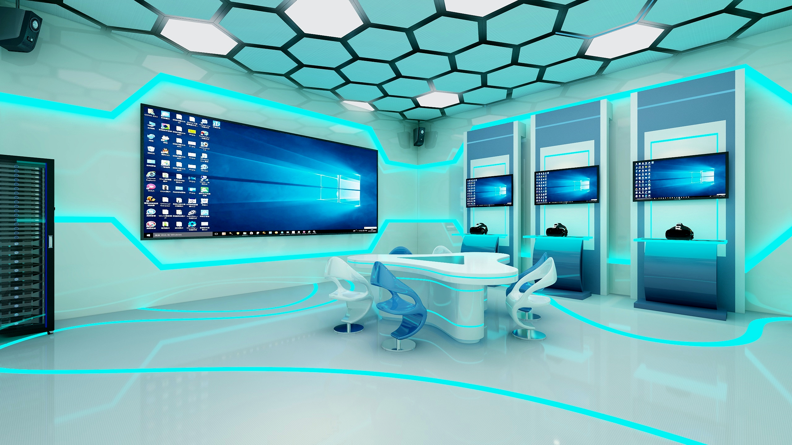 江苏非凡智旅信息技术有限公司-这周带走的景区综合实训室-装修设计方案