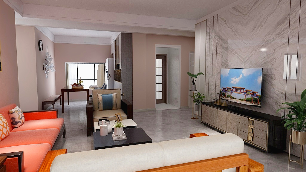 废品回去-德龙东城华府-装修设计方案