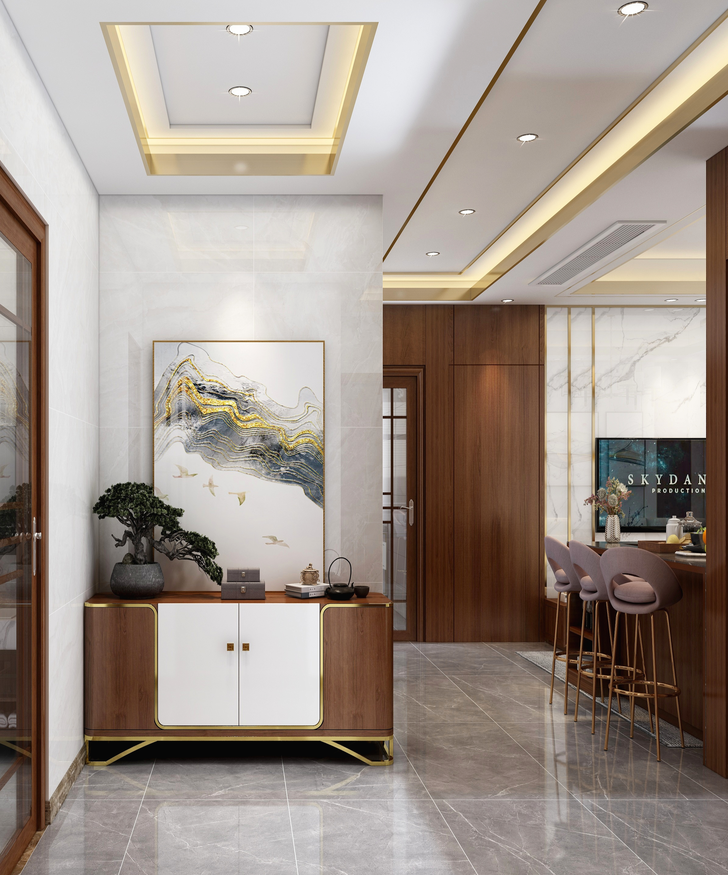 王通-胡桃木的既视感装修效果图