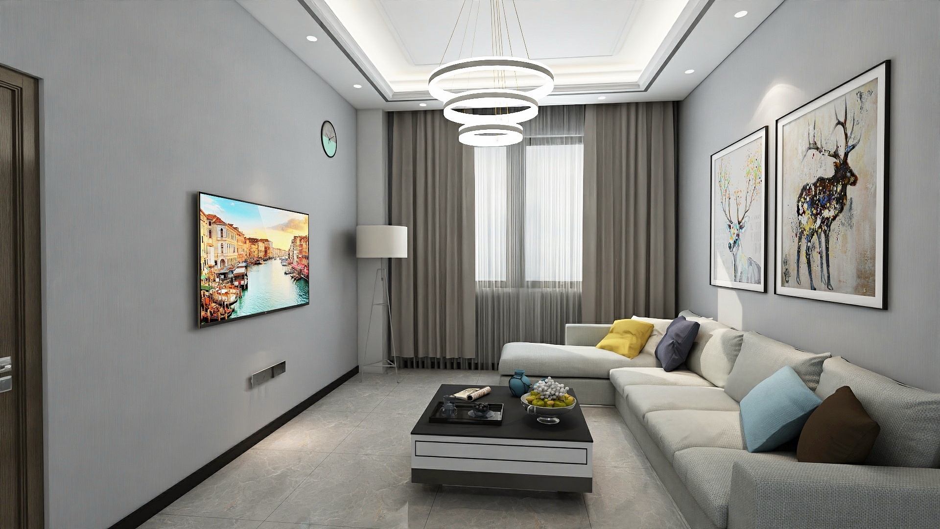 OYDesign-北城梅园2f-装修设计方案