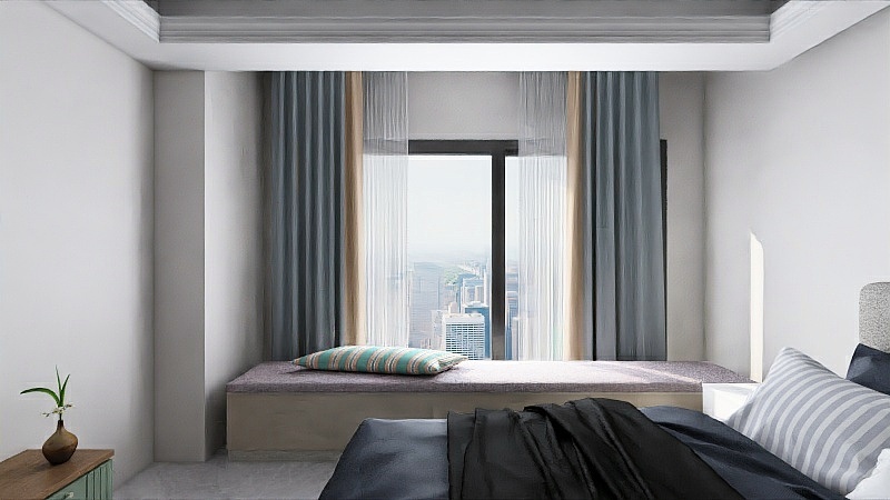 kkn15565242828-未命名户型图鸿运大厦1518室-装修设计方案