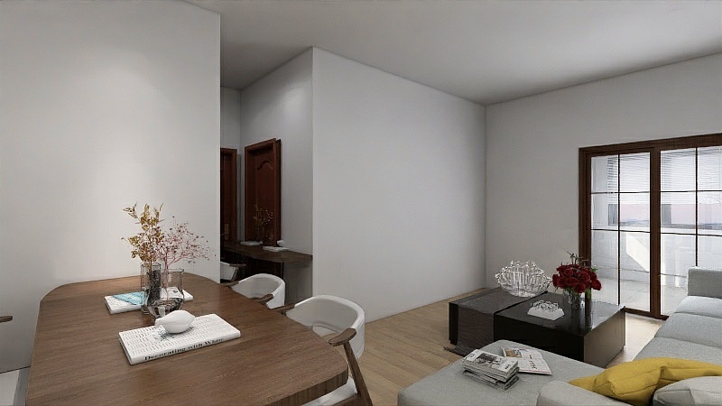 180****1311AxPl-万科金域缇香93.00㎡93㎡户型图3室2厅2卫1厨-装修设计方案