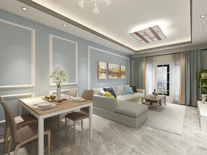 狐狸雨-光明中央公园27-102户型图--装修设计方案