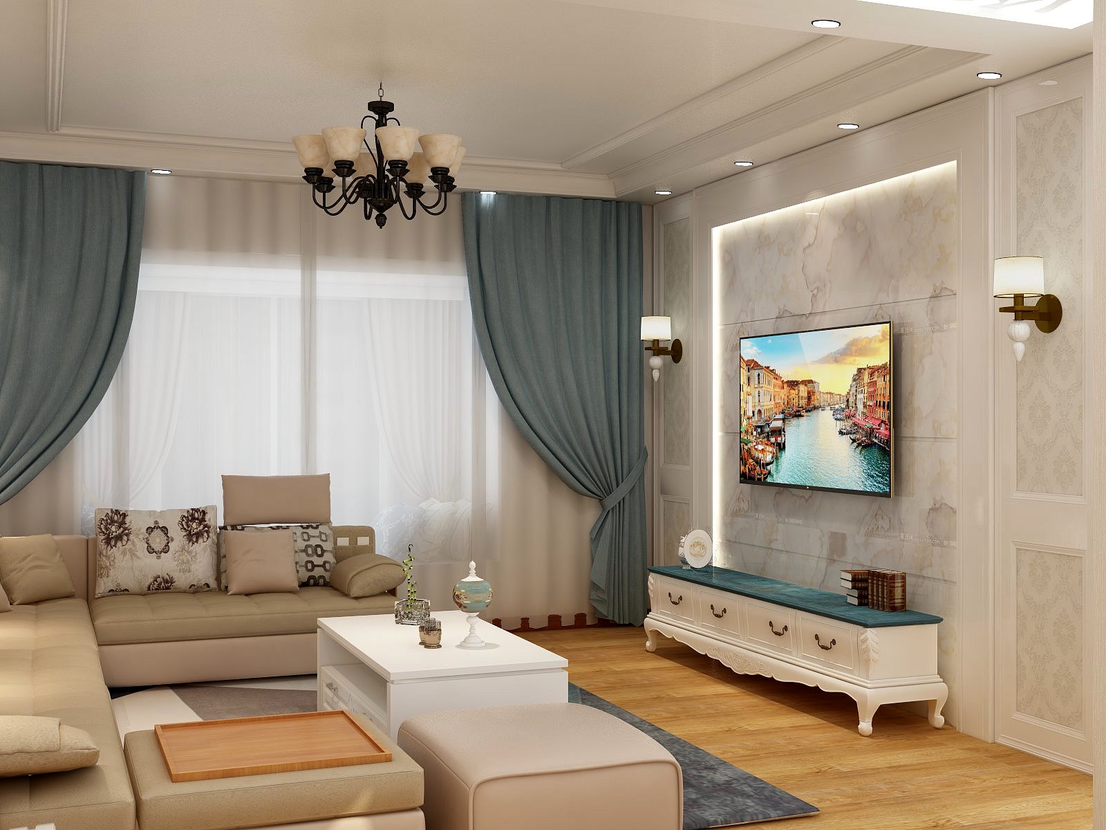 郭振伟-滨河新城1#楼3001-装修设计方案