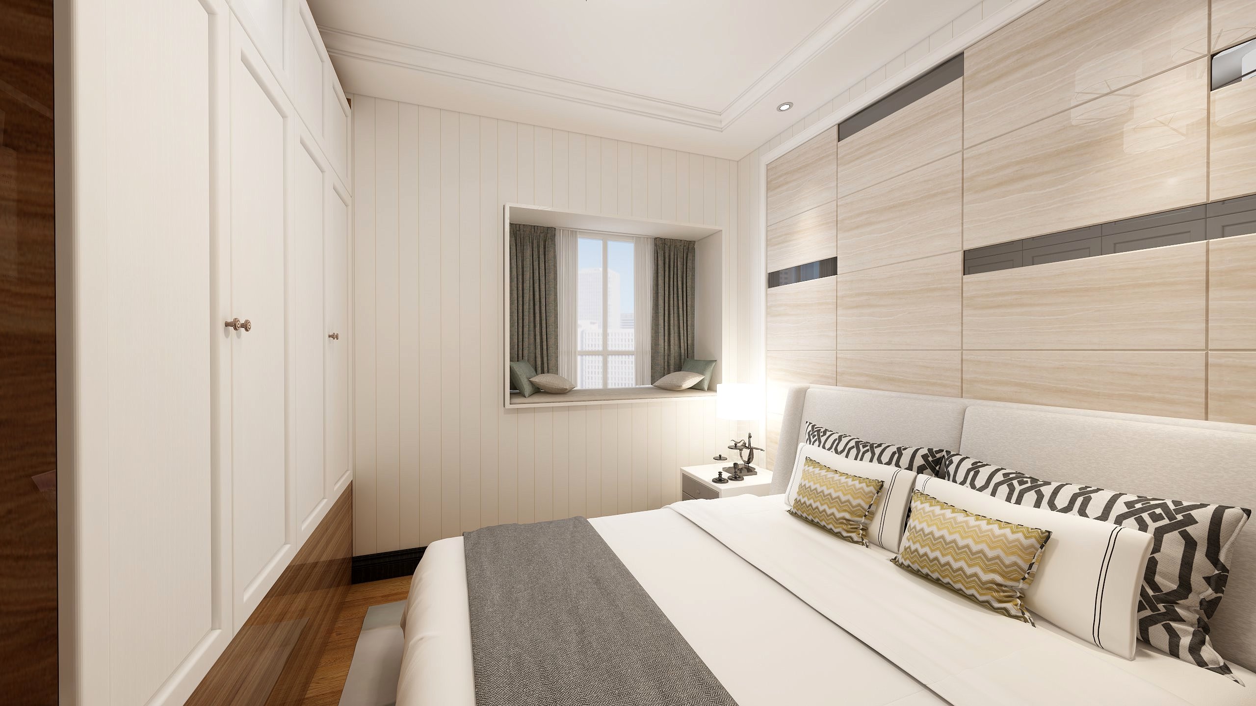 mYmcgKbC-3室2厅现代北欧风格装修，经济适用性。-装修设计方案