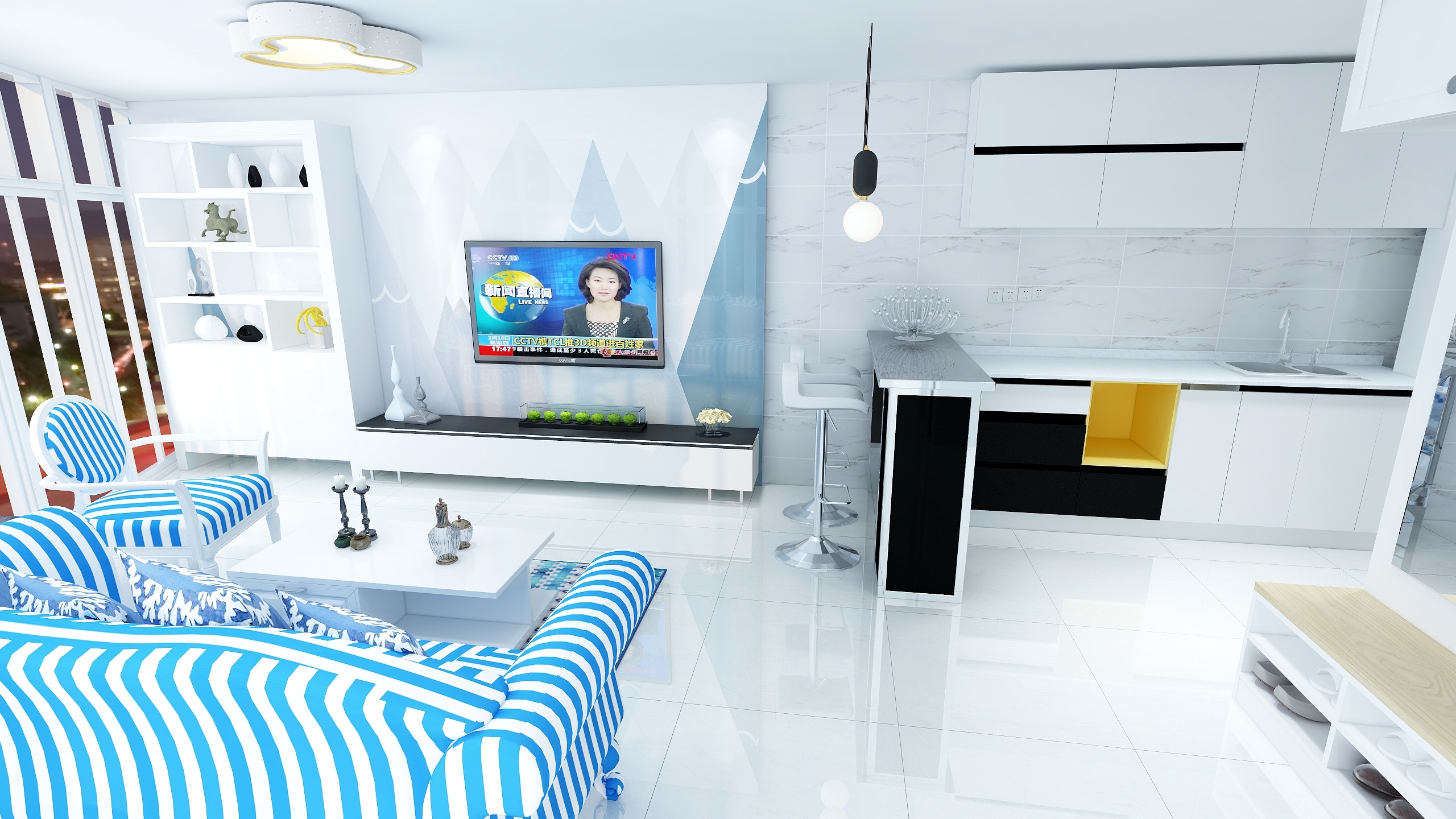 匠馨智能装饰-七彩城-装修设计方案