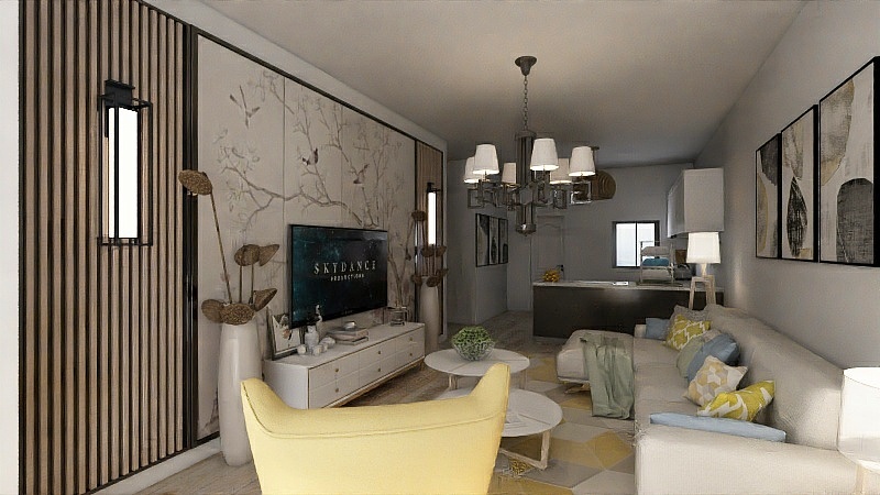 SK设计-绿地小酒窝-装修设计方案