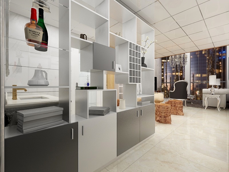 云南立帆建筑装饰工程有限公司-双城际B座704-703-装修设计方案