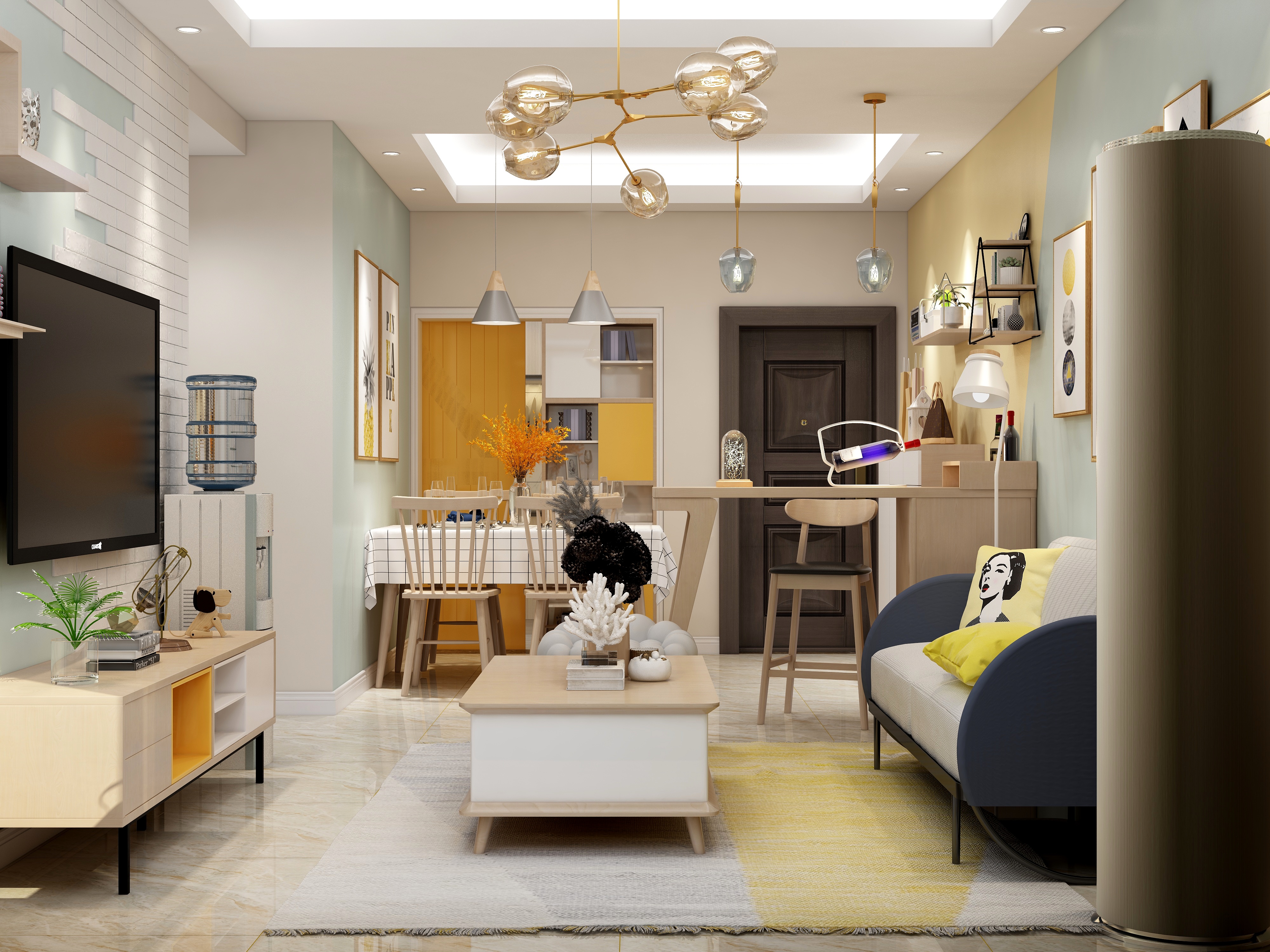 laura设计工作室-简·爱装修效果图