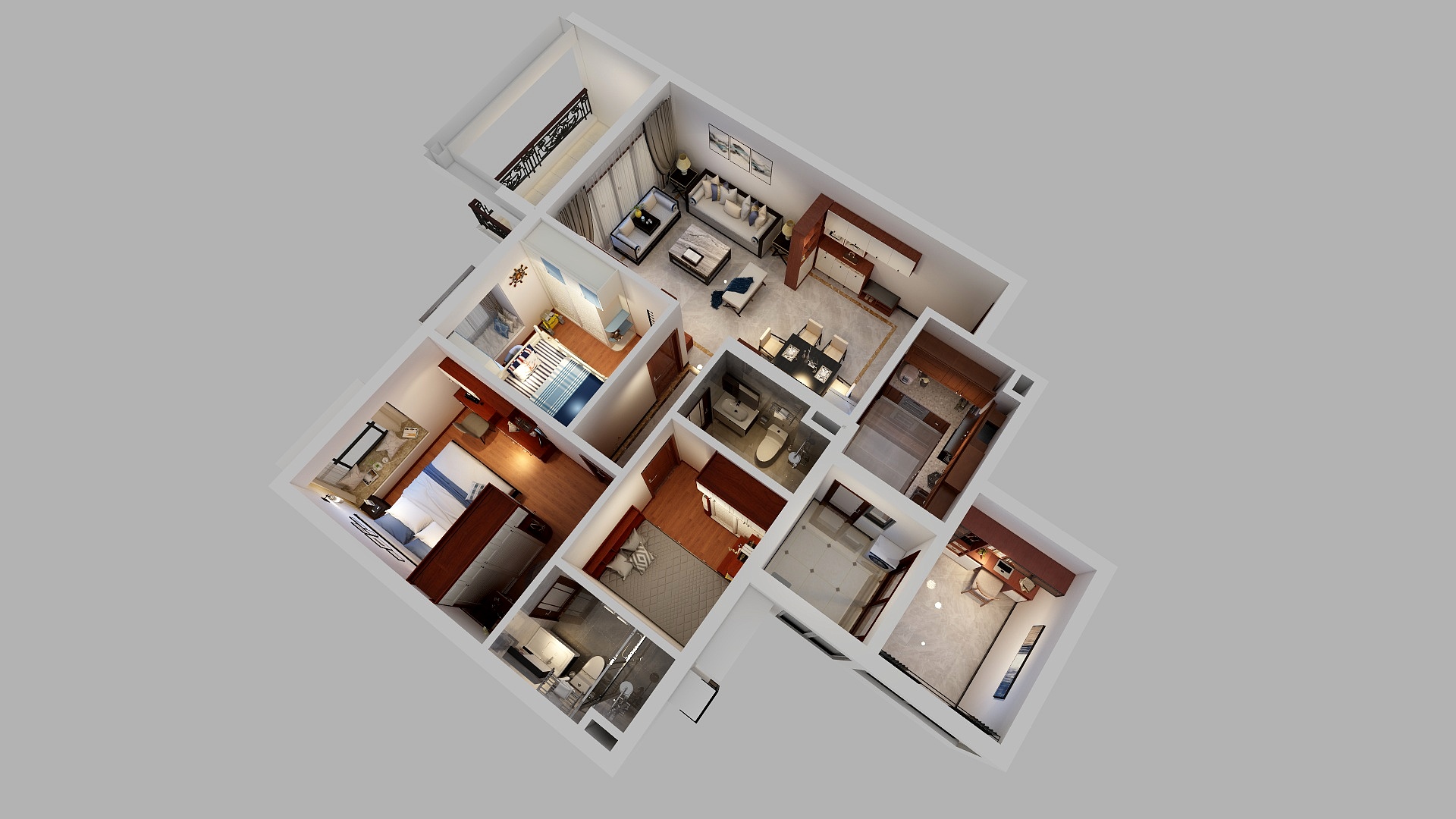 装饰定制徐洪锋-智杰701-装修设计方案