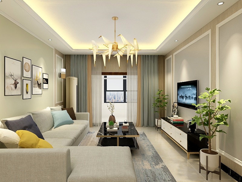 许文杰-华山橡树湾户型3室1厅2卫1厨小马-装修设计方案