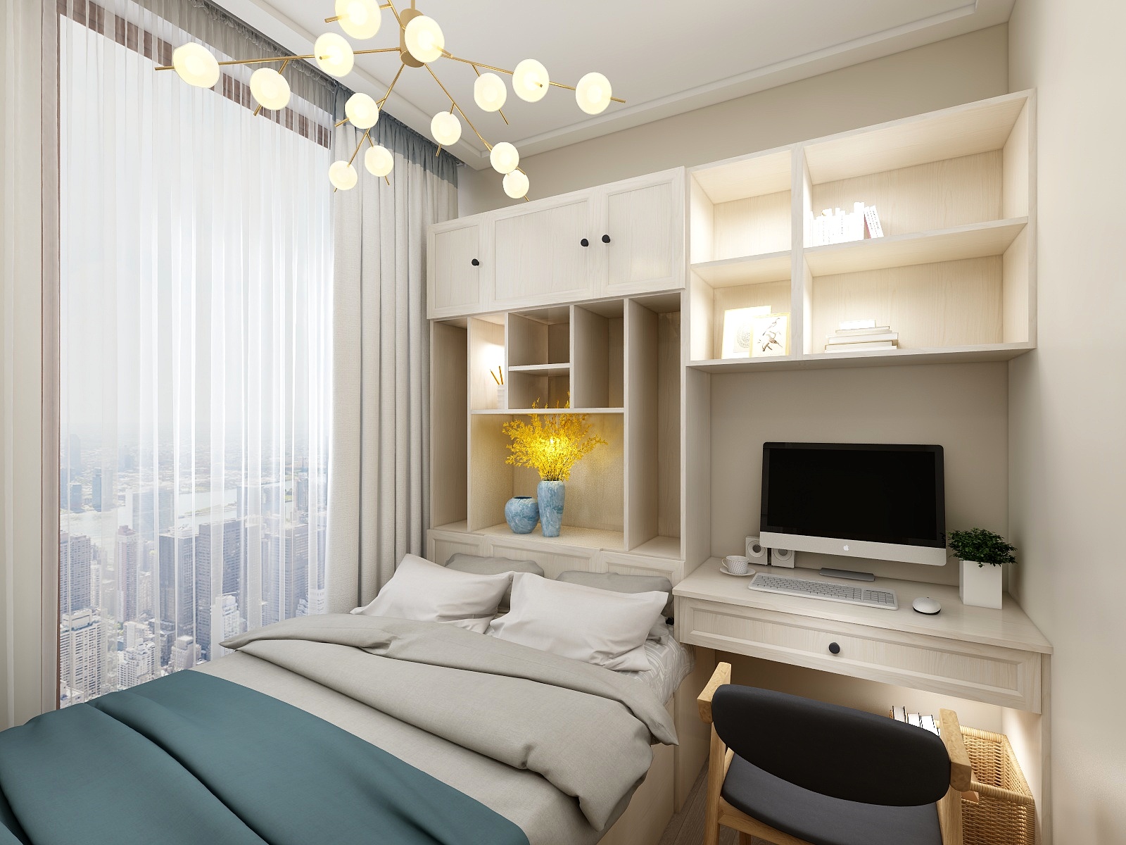 135****0170gejT-96方混搭两居装修效果图