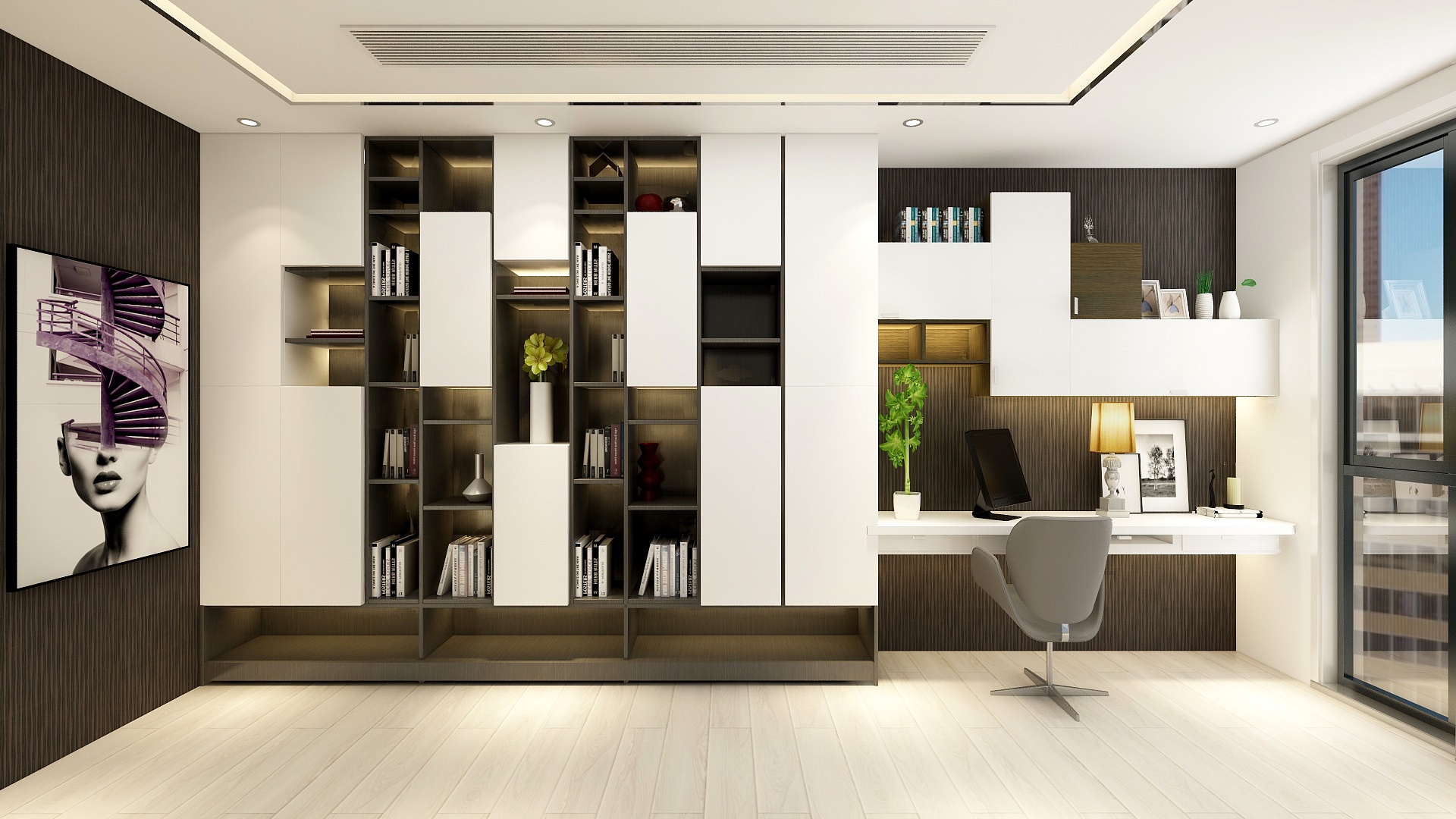 廸偉-清新華居装修效果图