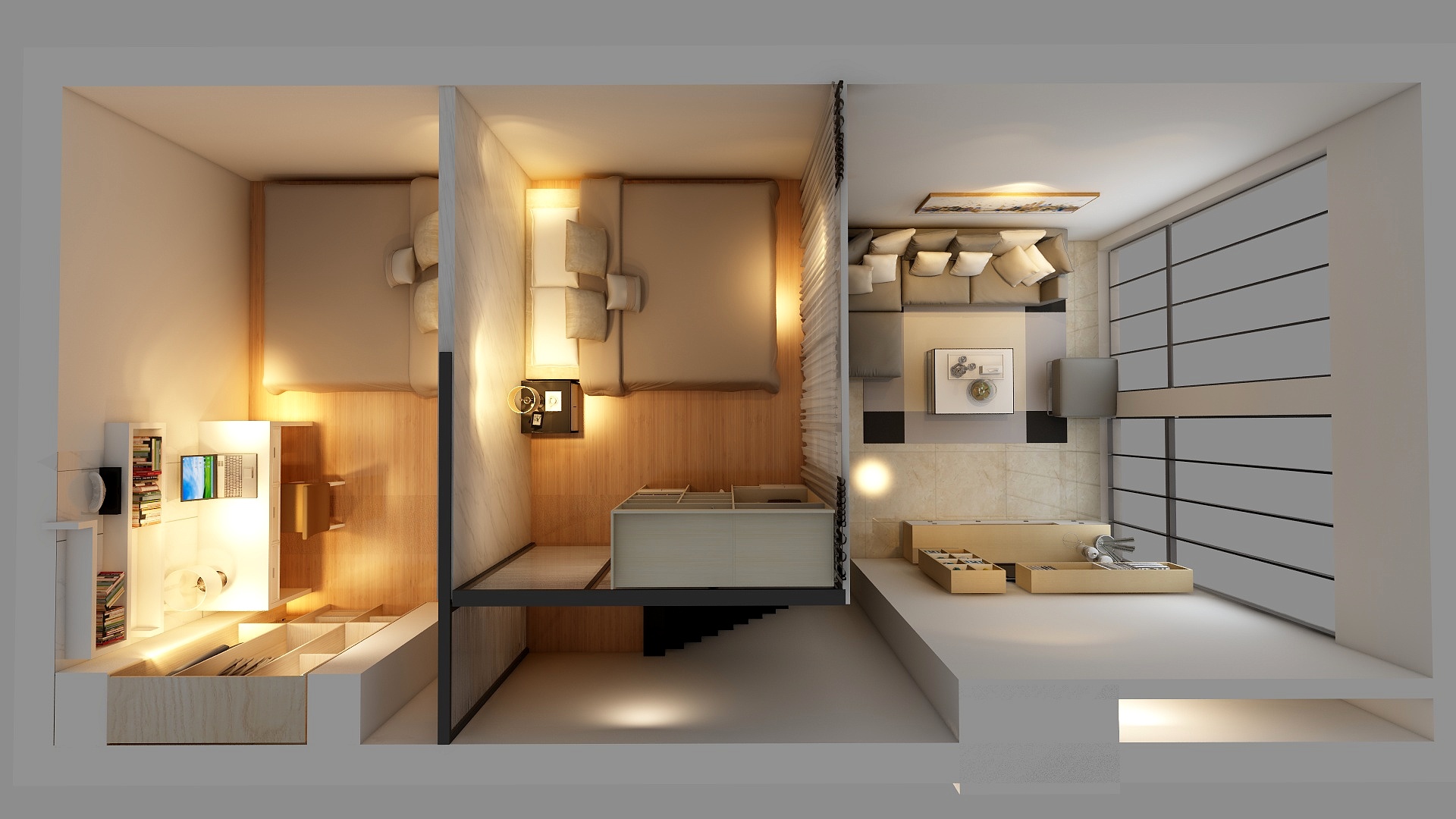 云南立帆建筑装饰工程有限公司-双城际B座703-装修设计方案