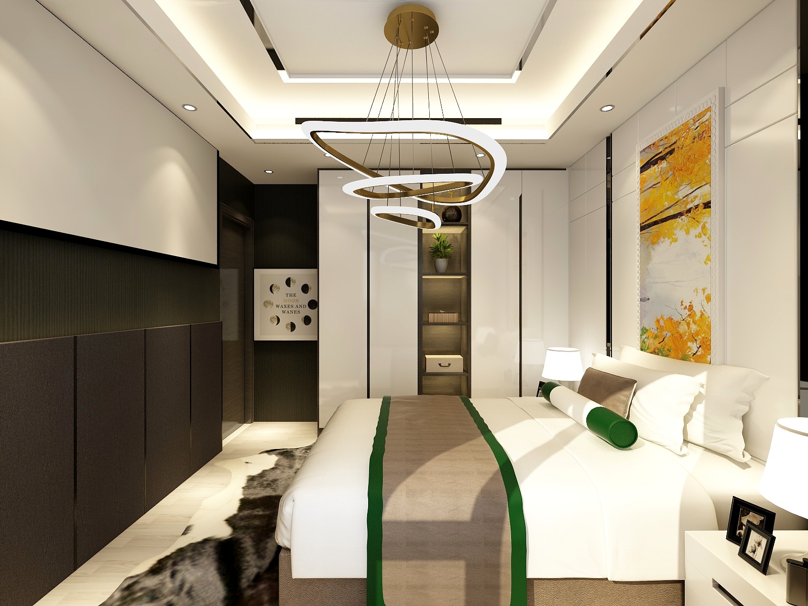 廸偉-清新華居装修效果图