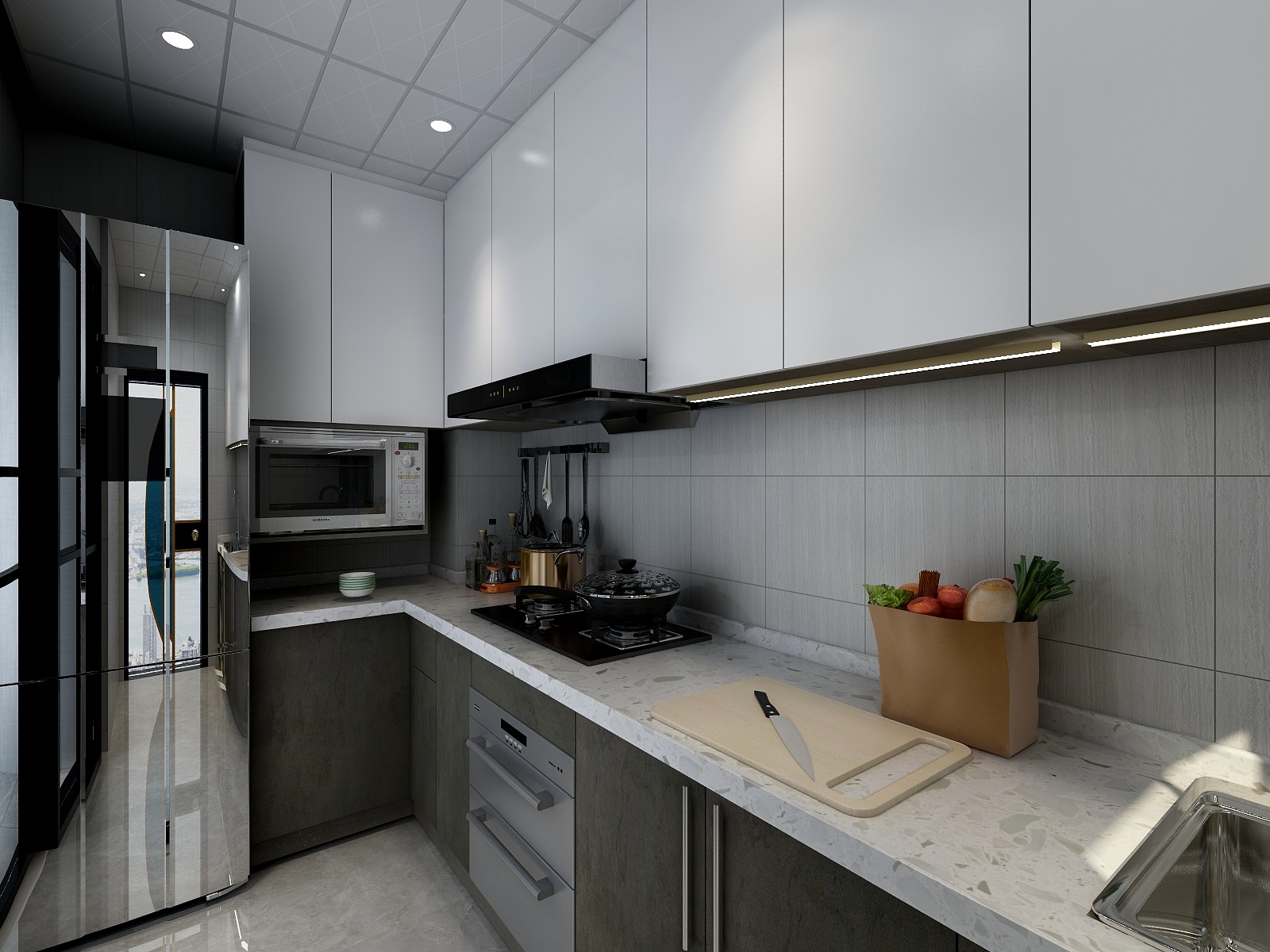 刘强-锦悦楠庭户型1-装修设计方案