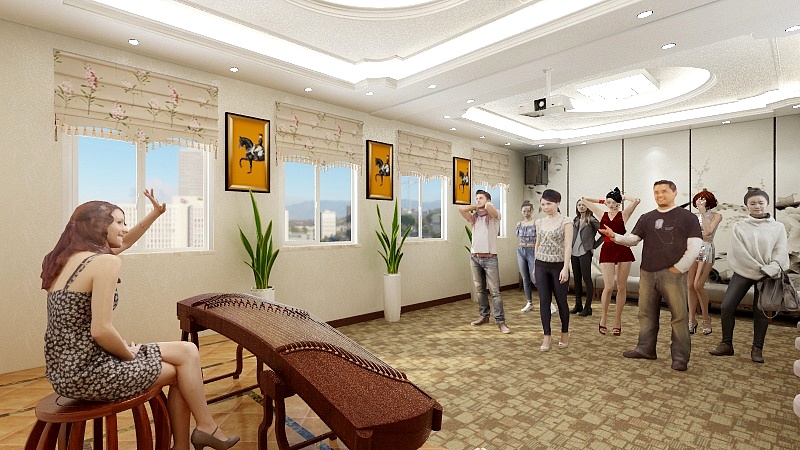 王世聪-演播室-装修设计方案