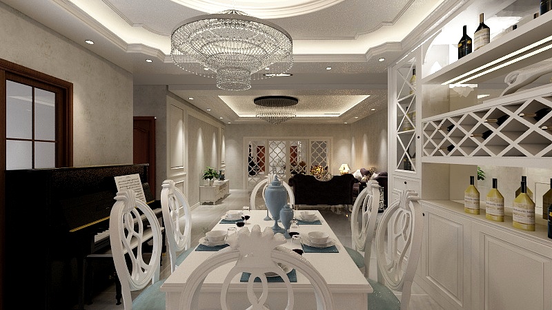 180****1311AxPl-光大锦绣山河四期观园A户型3室3卫1厨-装修设计方案