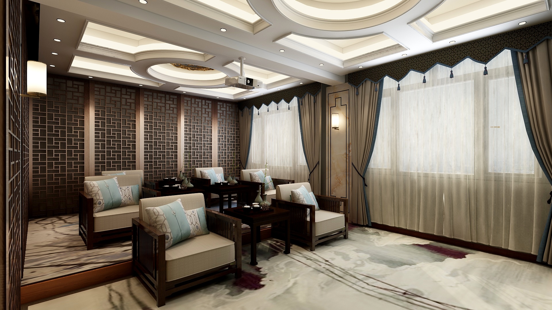 创意空间设计工作室-家庭影院-装修设计方案