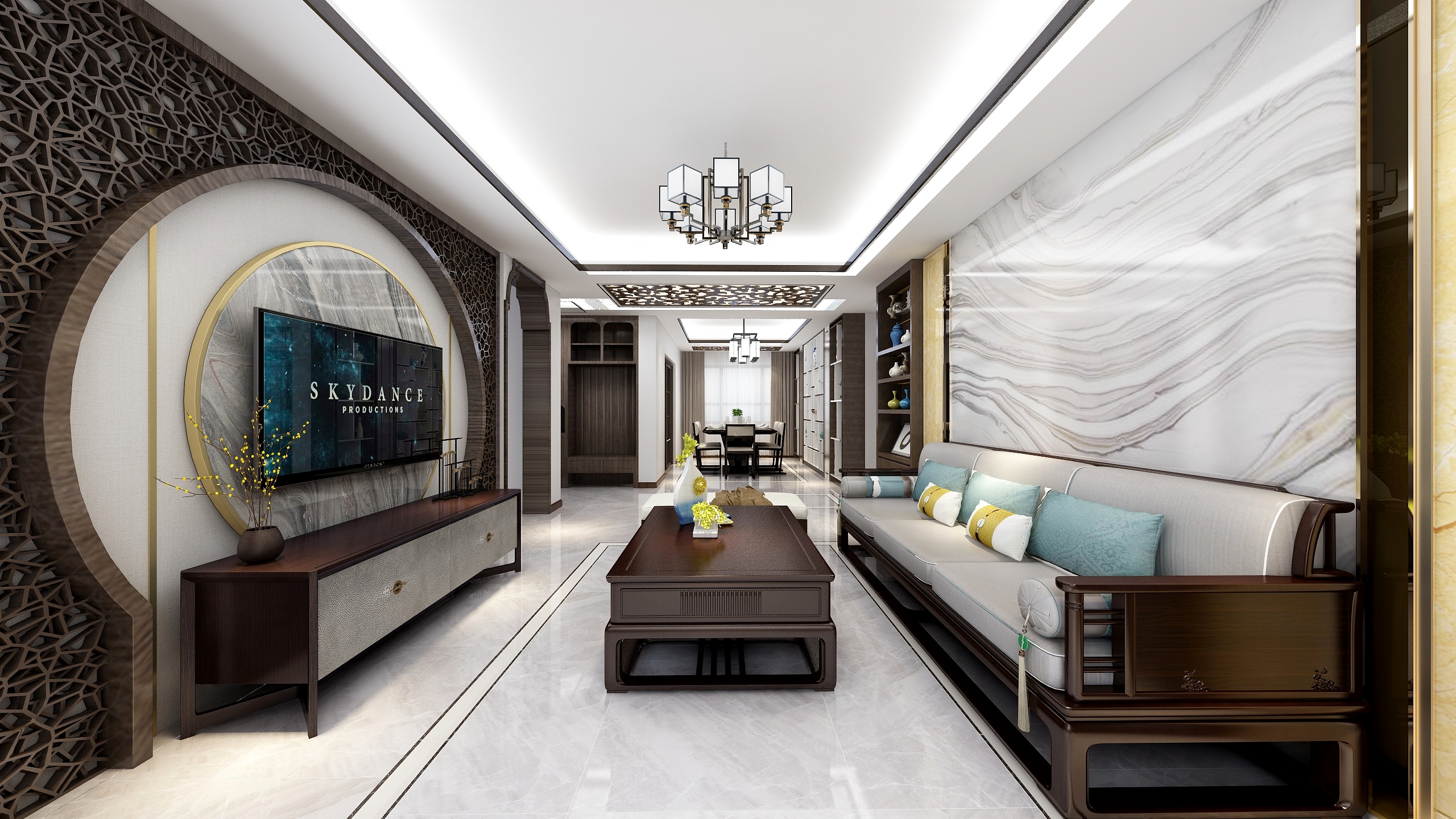 蒙城壹号装饰设计-新块-装修设计方案