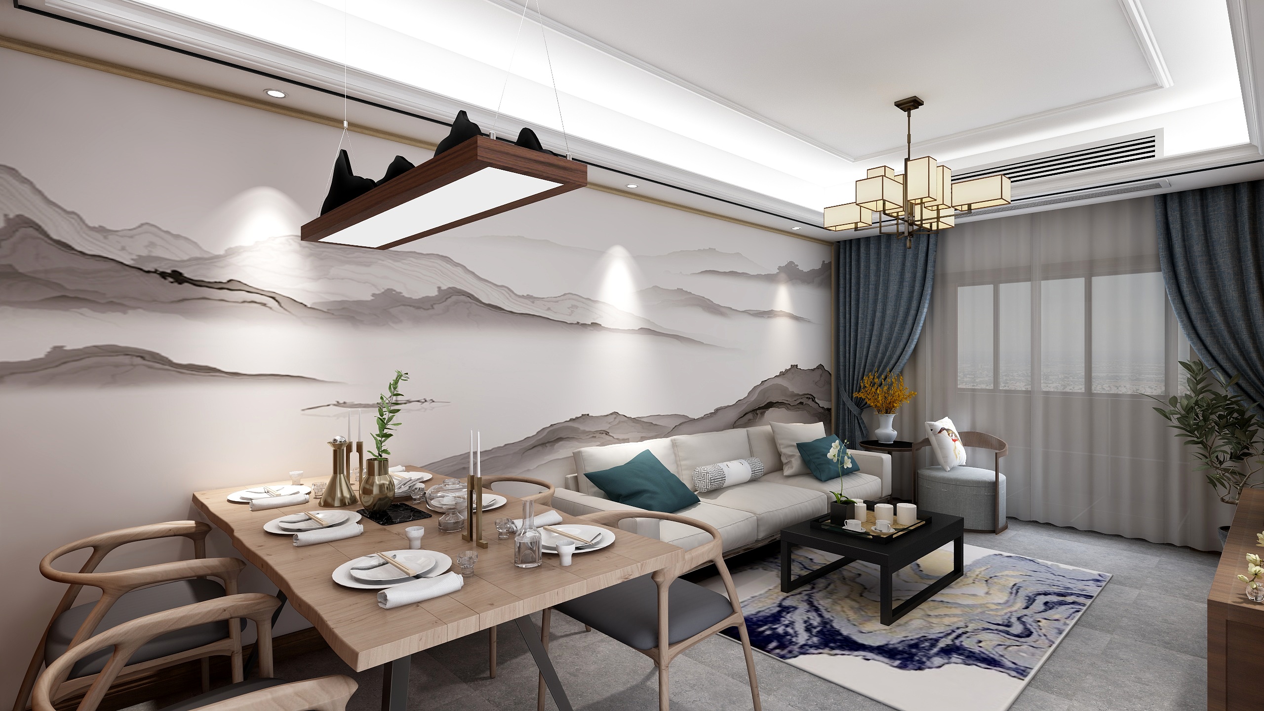 严丽君-联投金色港湾新中-装修设计方案