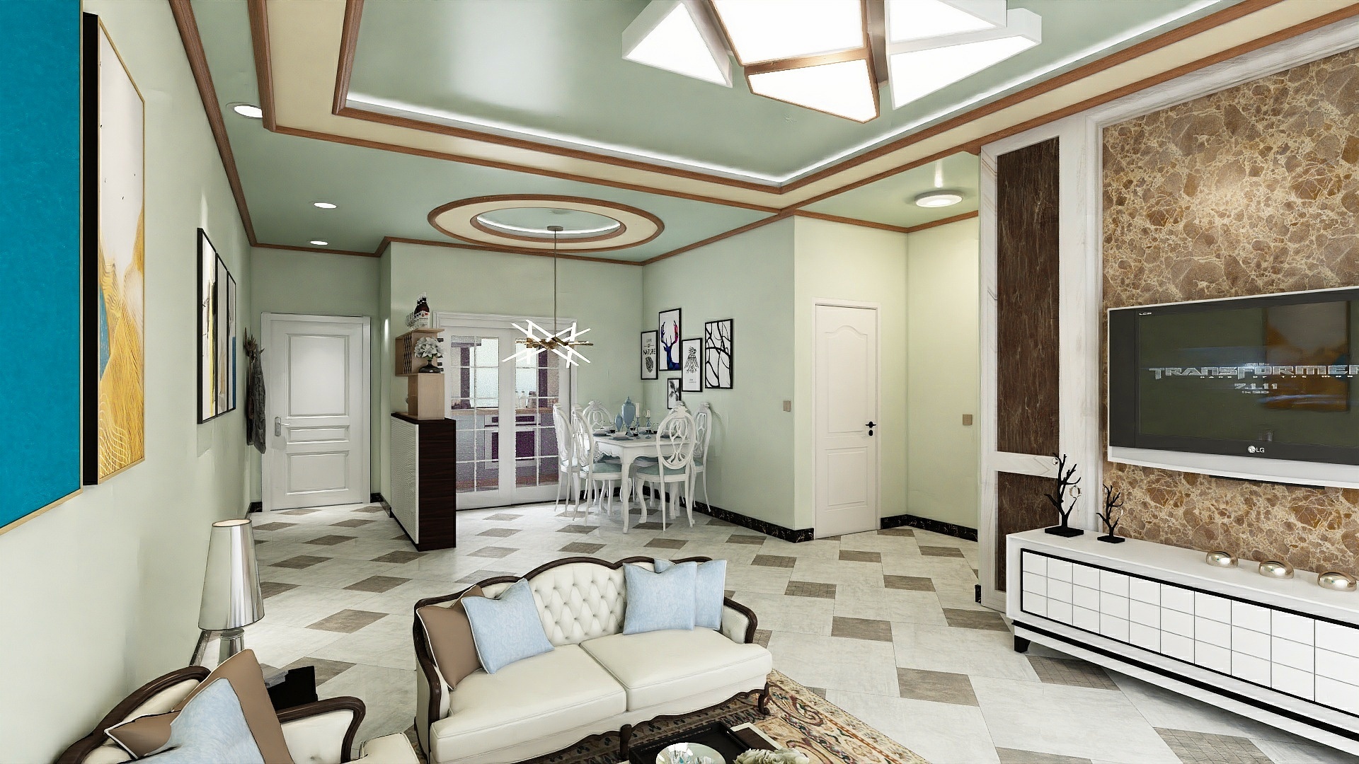 田源娃娃-户型面积2018.10.10_t-装修设计方案