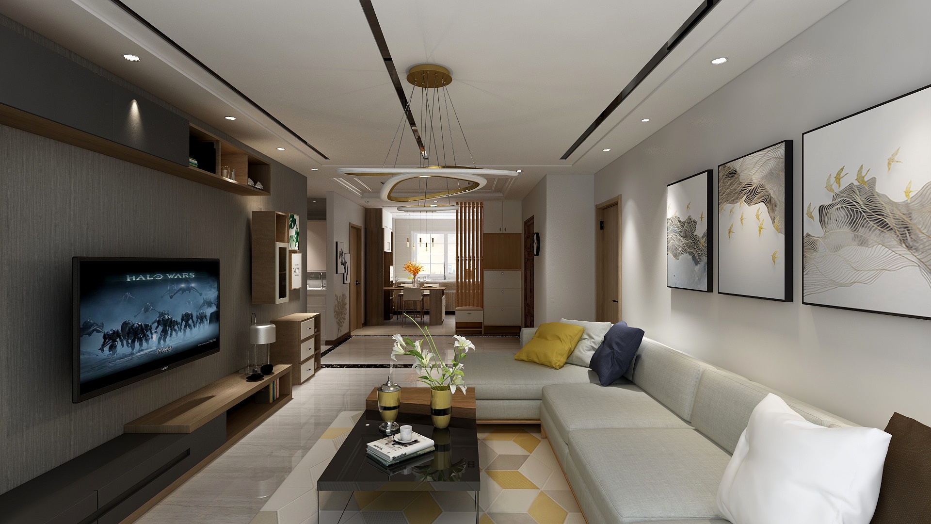 贺杰-润宅雅居-装修设计方案