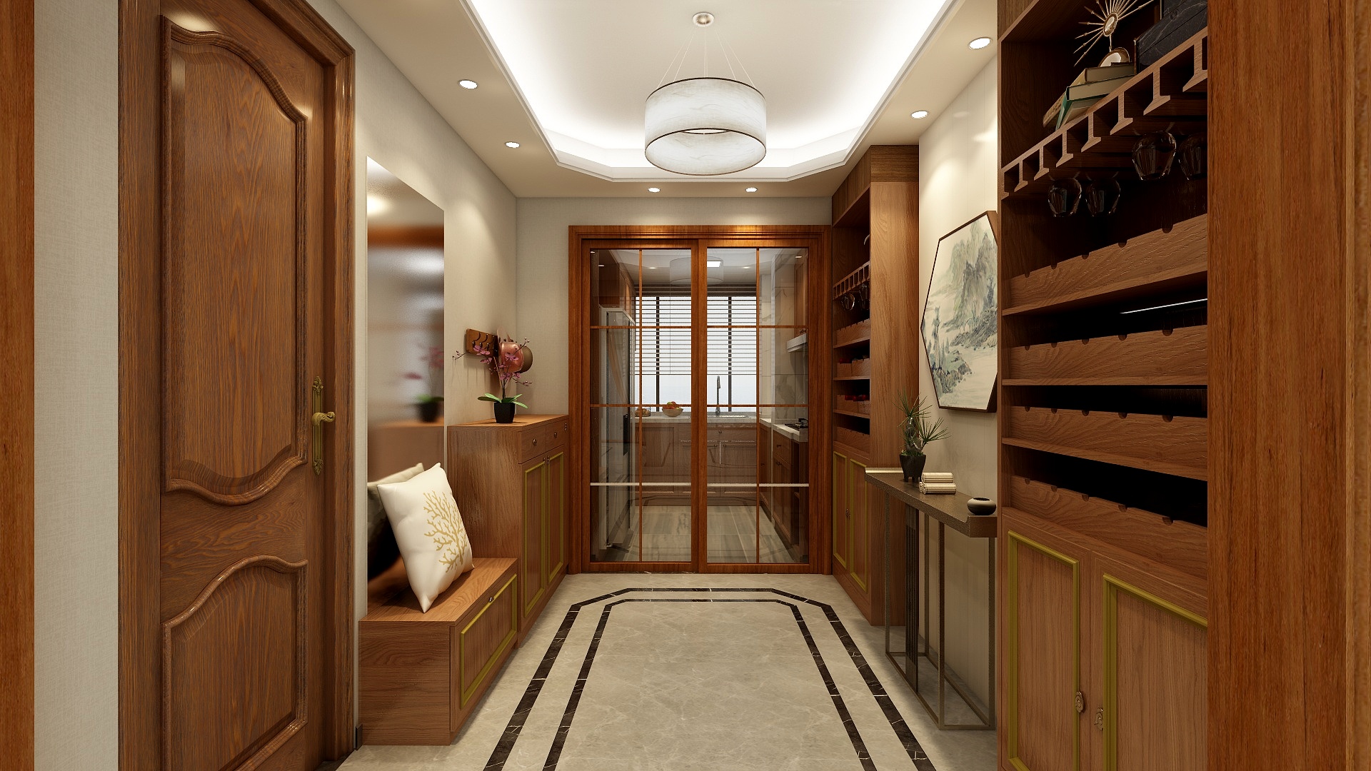 白夜去放羊-翰林公馆_清雅小吟-装修设计方案