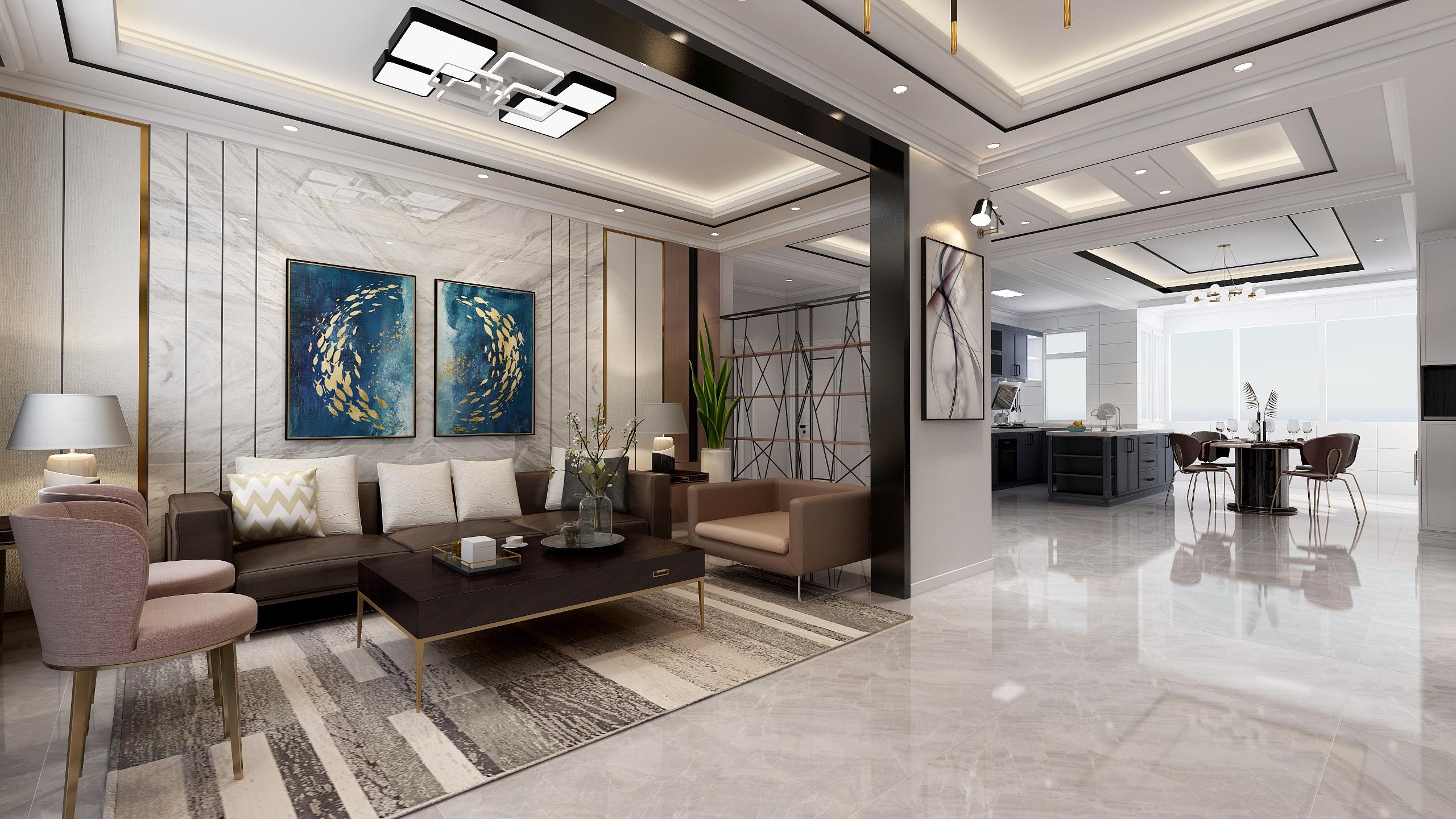 赵绍喆-现代简约复式二层-装修设计方案