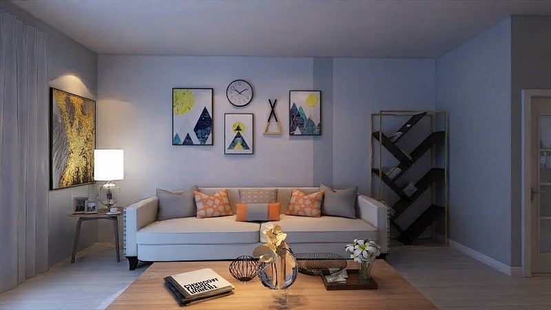 老鹿的小鹿-单身公寓（封面太丑了，请点进来看其他地方）-装修设计方案