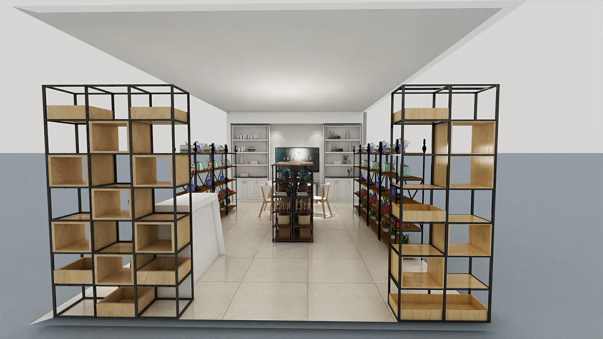 黄于-化妆店-装修设计方案