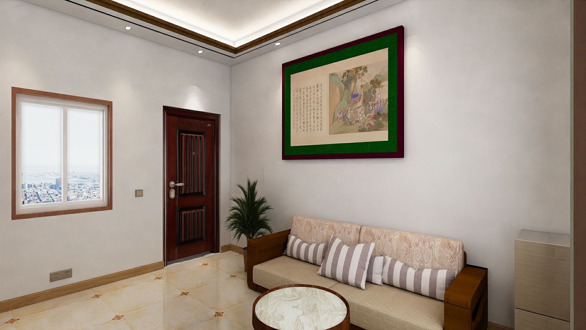 风雪夜归人bIWZ-农村自建房-26㎡平房方案装修效果图