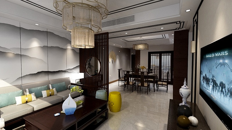 九辰装饰设计-新城国际D区4-1205-装修设计方案