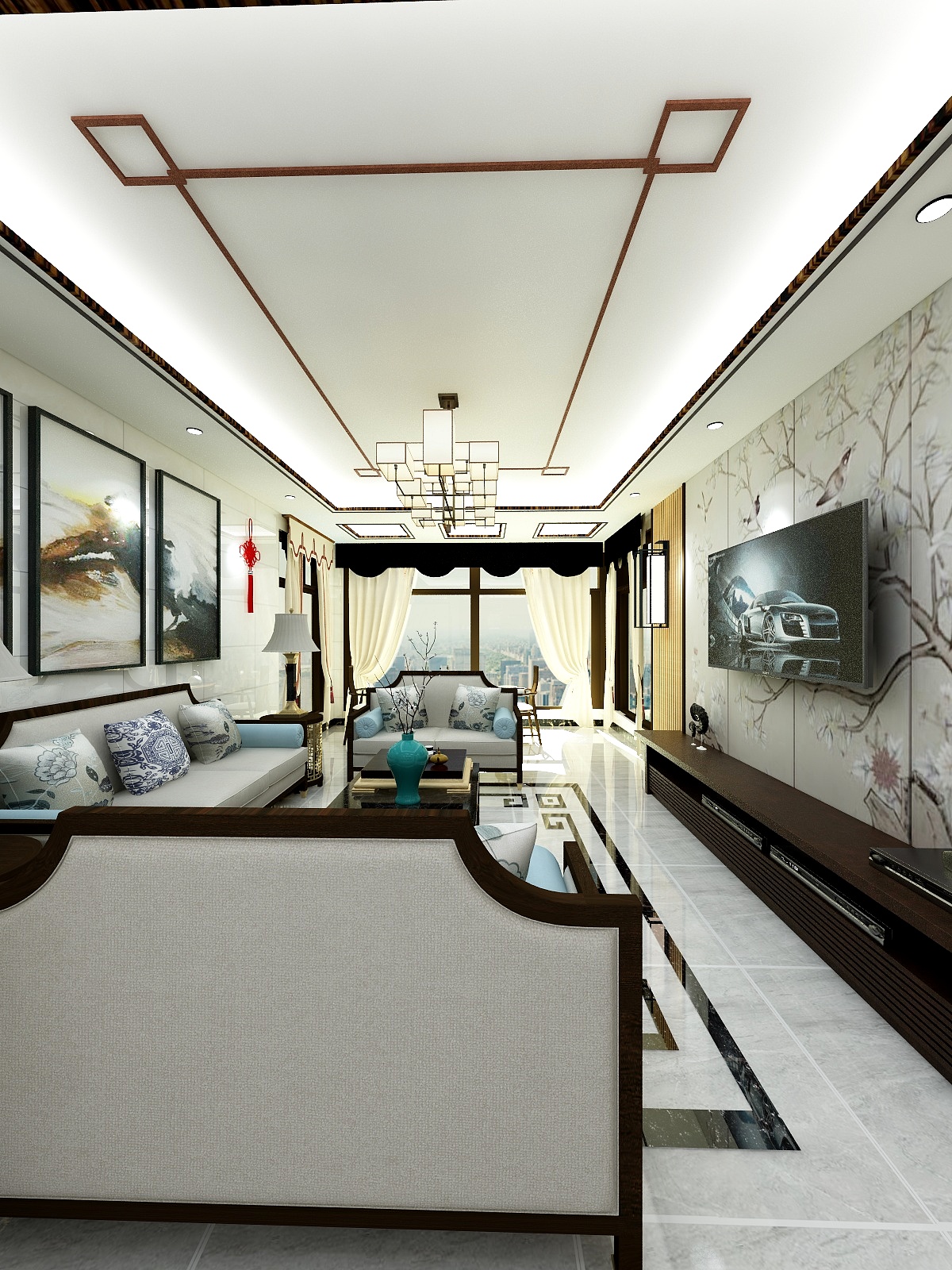 茶陵罗玲-28-705--装修设计方案