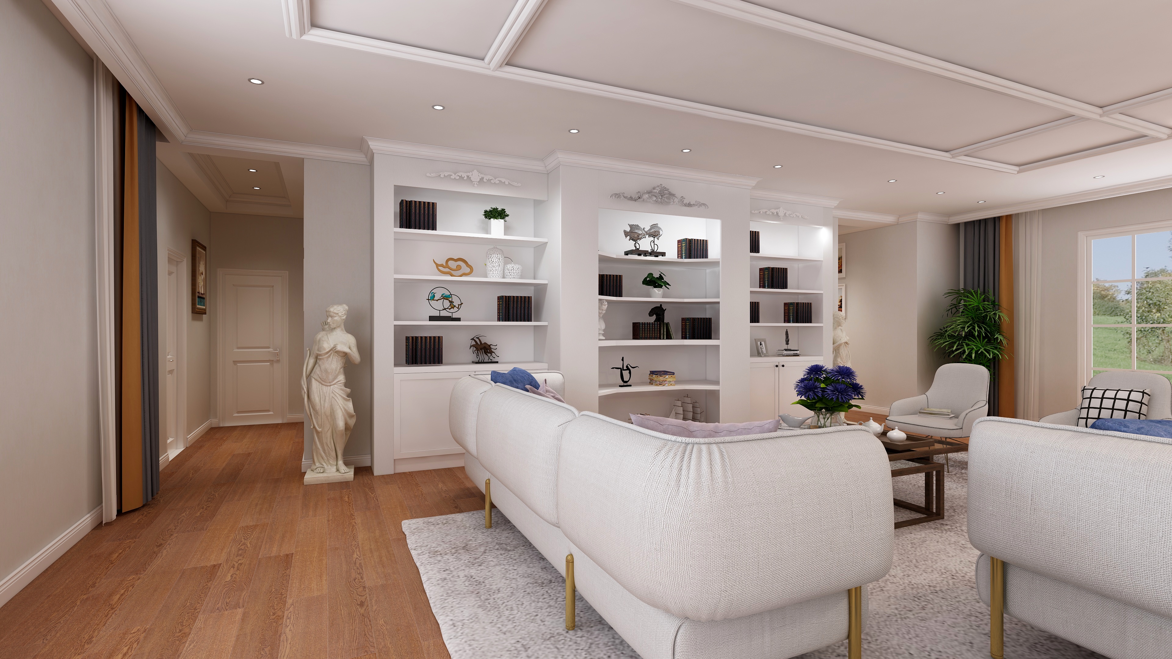 金华帅丰专卖店-简美风情装修效果图