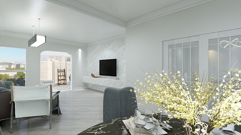 該隱-雅斯都市经典118.00㎡G2户型-装修设计方案