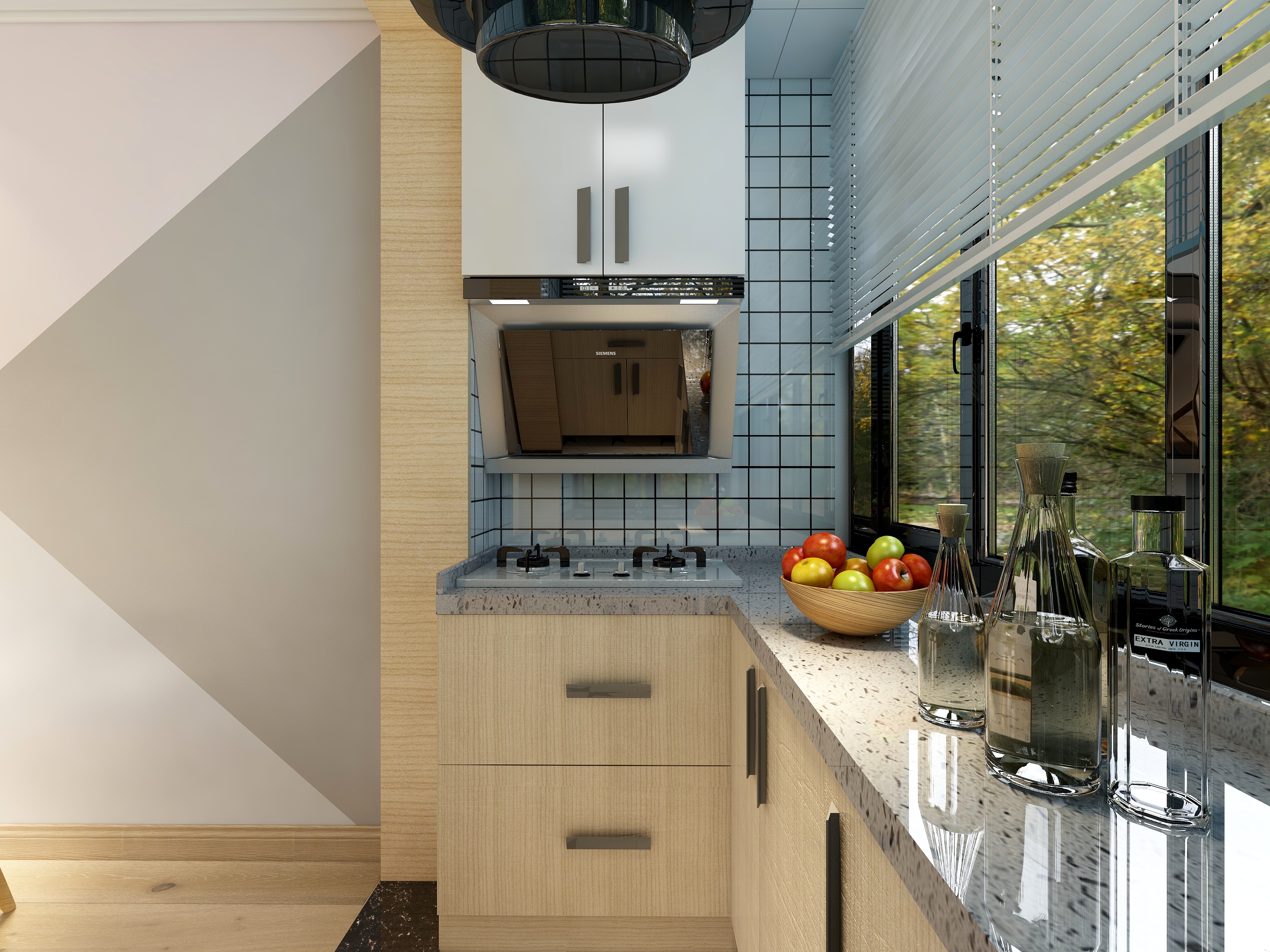 李立猛-66方日式两居装修效果图