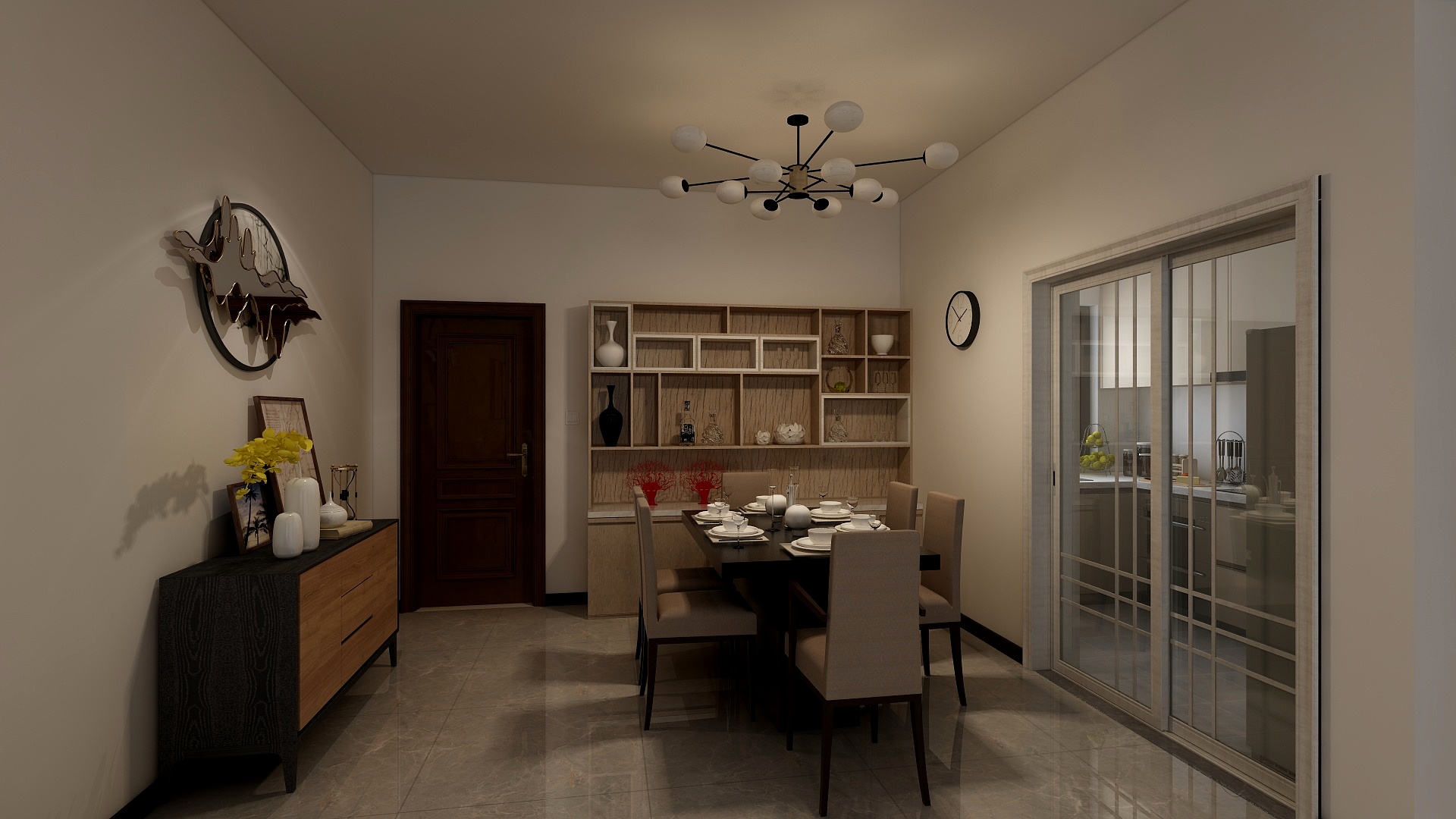 谭勇-张铭帮客厅效果设计-装修设计方案