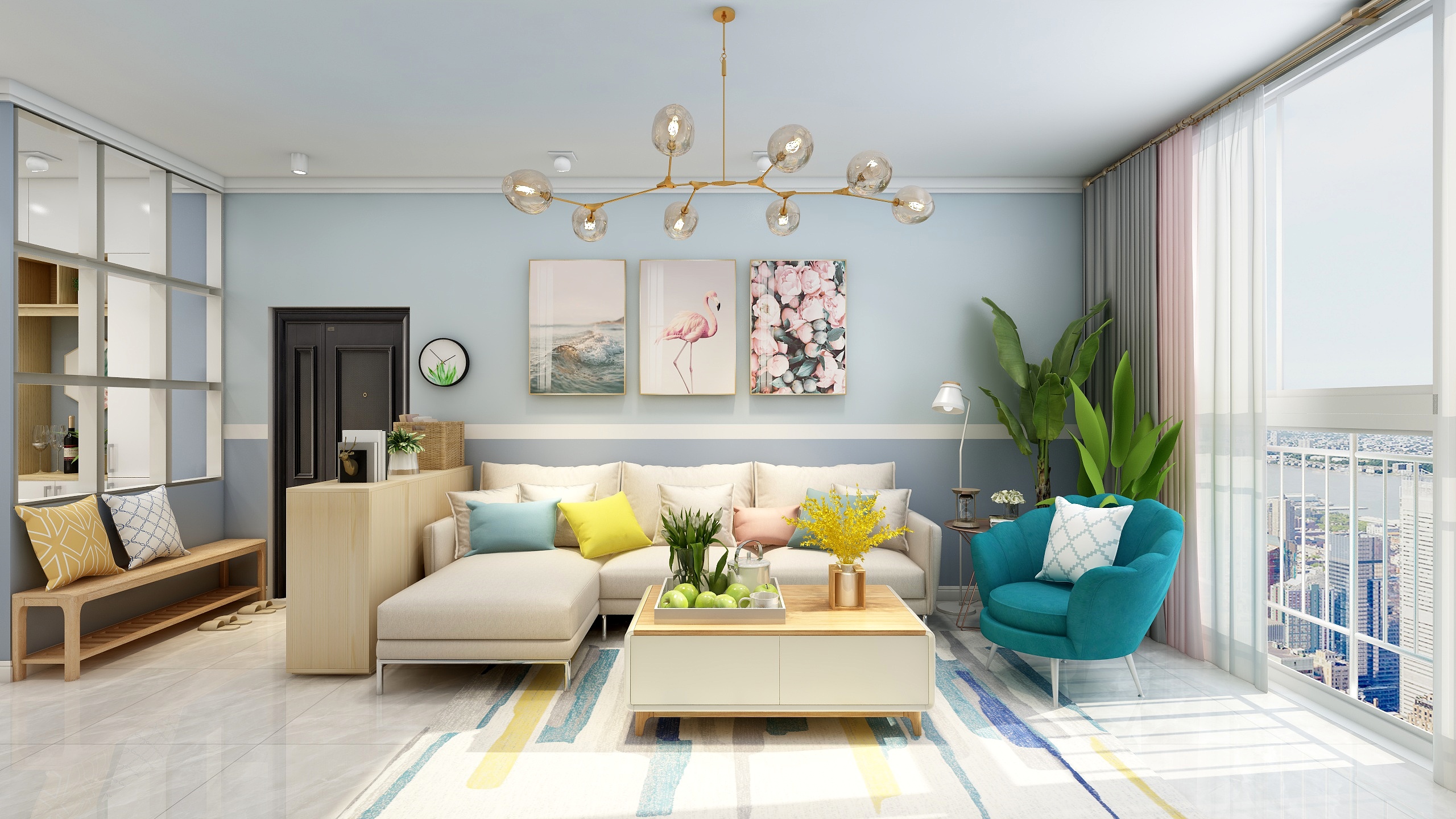 郑宇阳-北欧风格|每天都是幸福节装修效果图