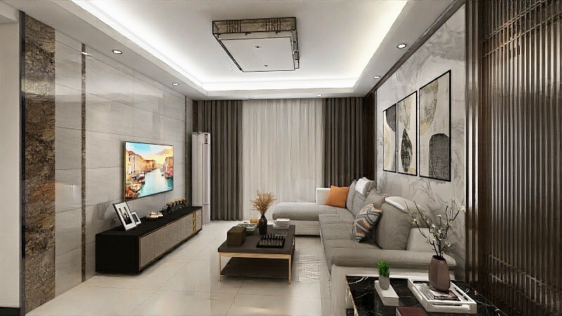 谭勇-张铭邦现代2-装修设计方案