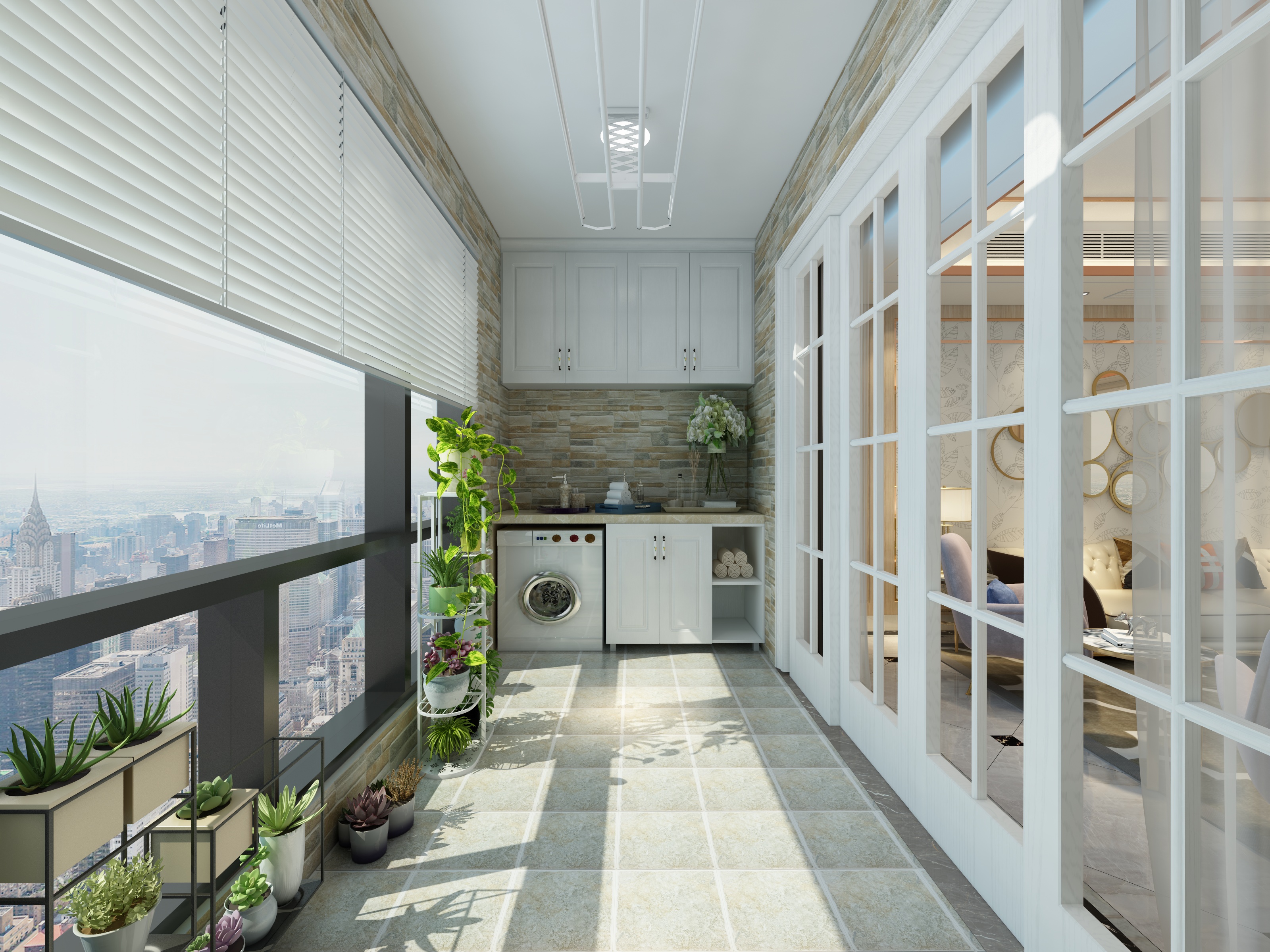 李立猛-情迷轻奢-现代四居装修效果图