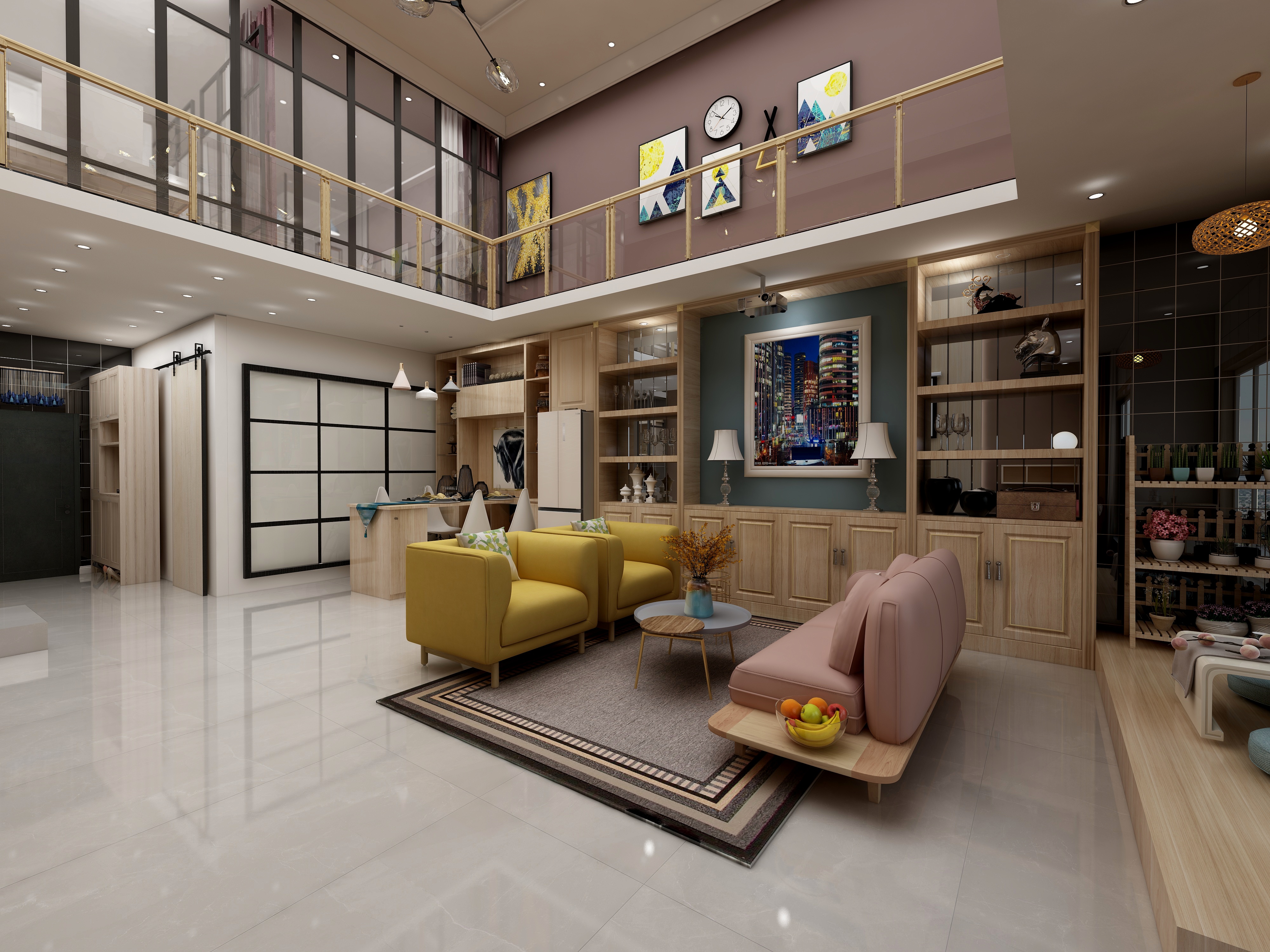 156****2550zjDR-小小“loft公寓-装修设计方案