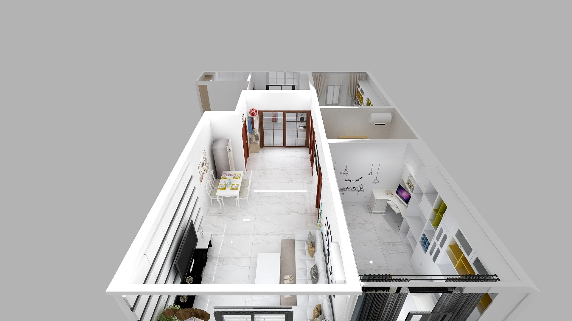 冰夜VGTM-潇湘明珠三期107平-装修设计方案