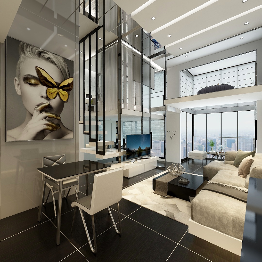 子Efco-現代一居-装修设计方案