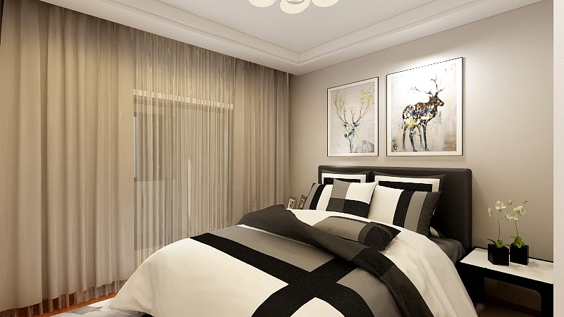 夕米改造家张程-万科白鹭郡165-1101-装修设计方案