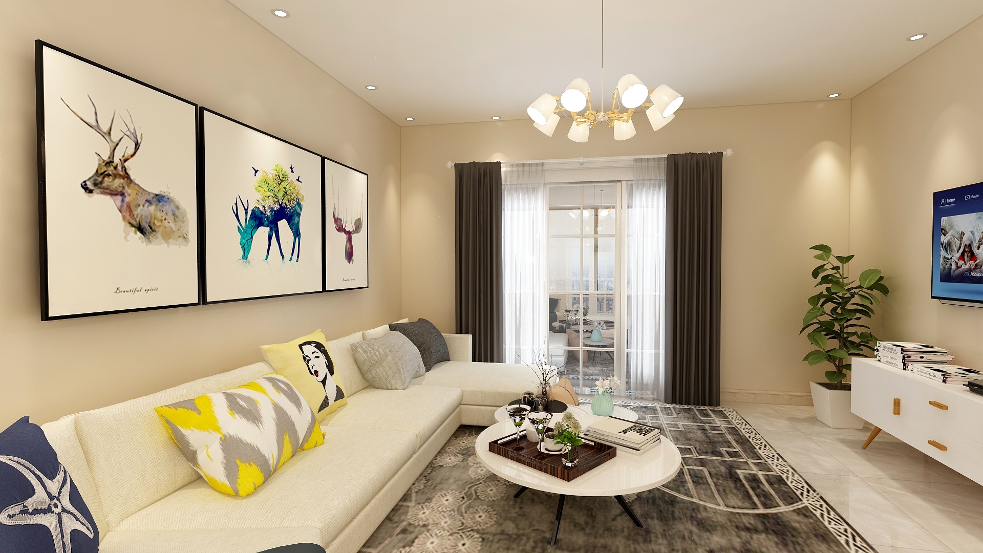 设计by刘妍-首座时代幼师芝华仕瑜姐-装修设计方案